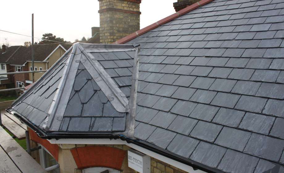 A slate roof by Professional Roofers Toronto