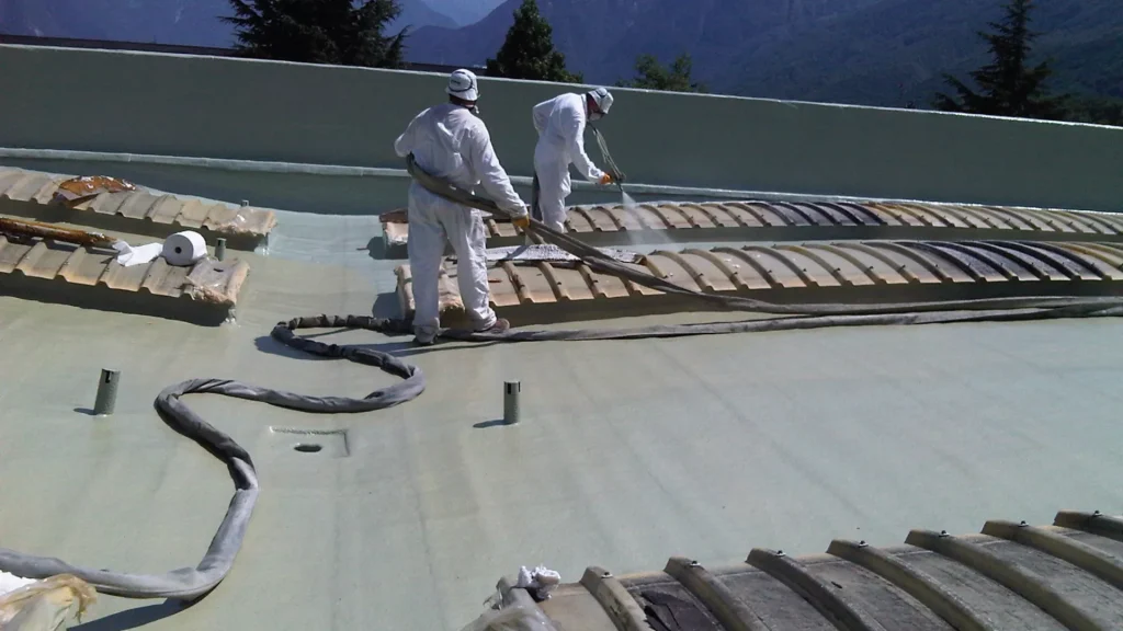 Image depicting our dedicated roofing professional performing a meticulous 'roof maintenance service' for optimal 'roof longevity' and the convenience of 'roofers near me'.