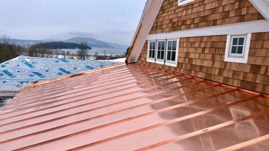 This image showcases a close-up view of a classic and durable slate roof in Toronto. Slate roofs are esteemed for their timeless beauty, exceptional durability, and ability to withstand harsh weather conditions. Installed by skilled craftsmen, this slate roof exemplifies quality and sophistication, enhancing the architectural elegance of residential properties in Toronto.